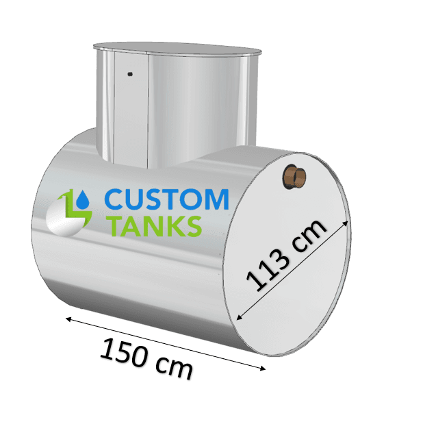 Statie epurare OBR 1500L pentru 1-3 locuitori