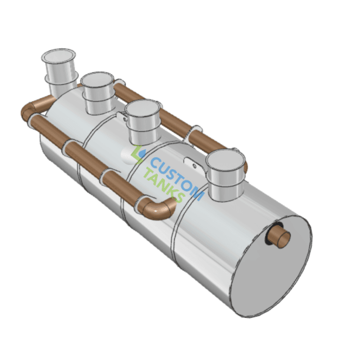 Separator de hidrocarburi capacitate mare sau cu by-pass