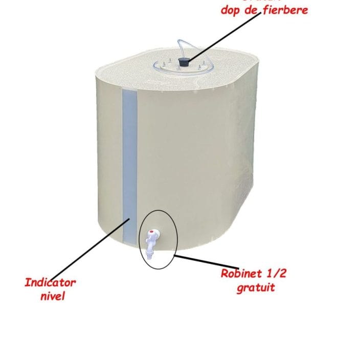 Butoi vin polipropilena 300 Litri