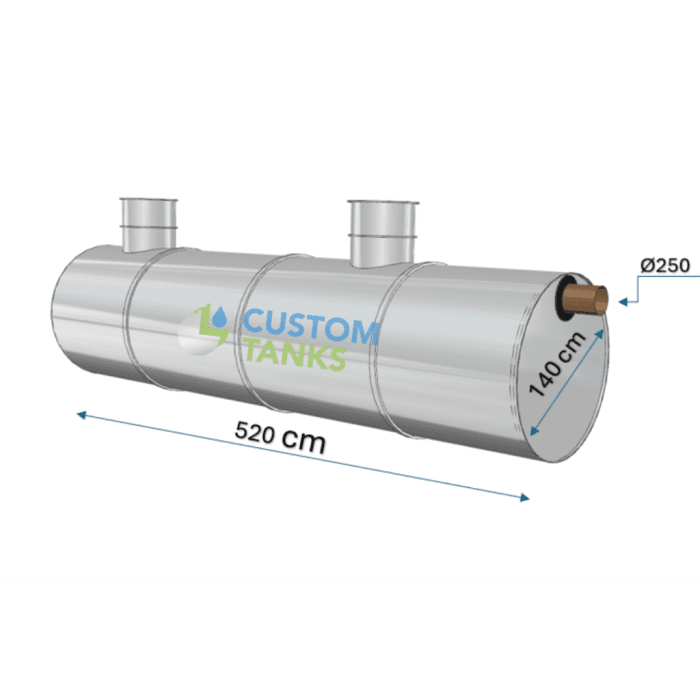 Separator hidrocarburi 30l/s 8000 litrii